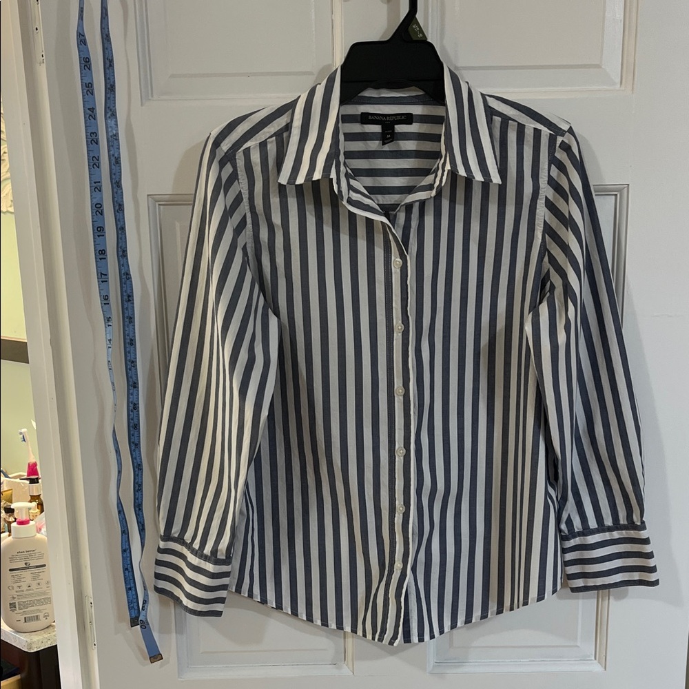 Banana Republic striped shirt
